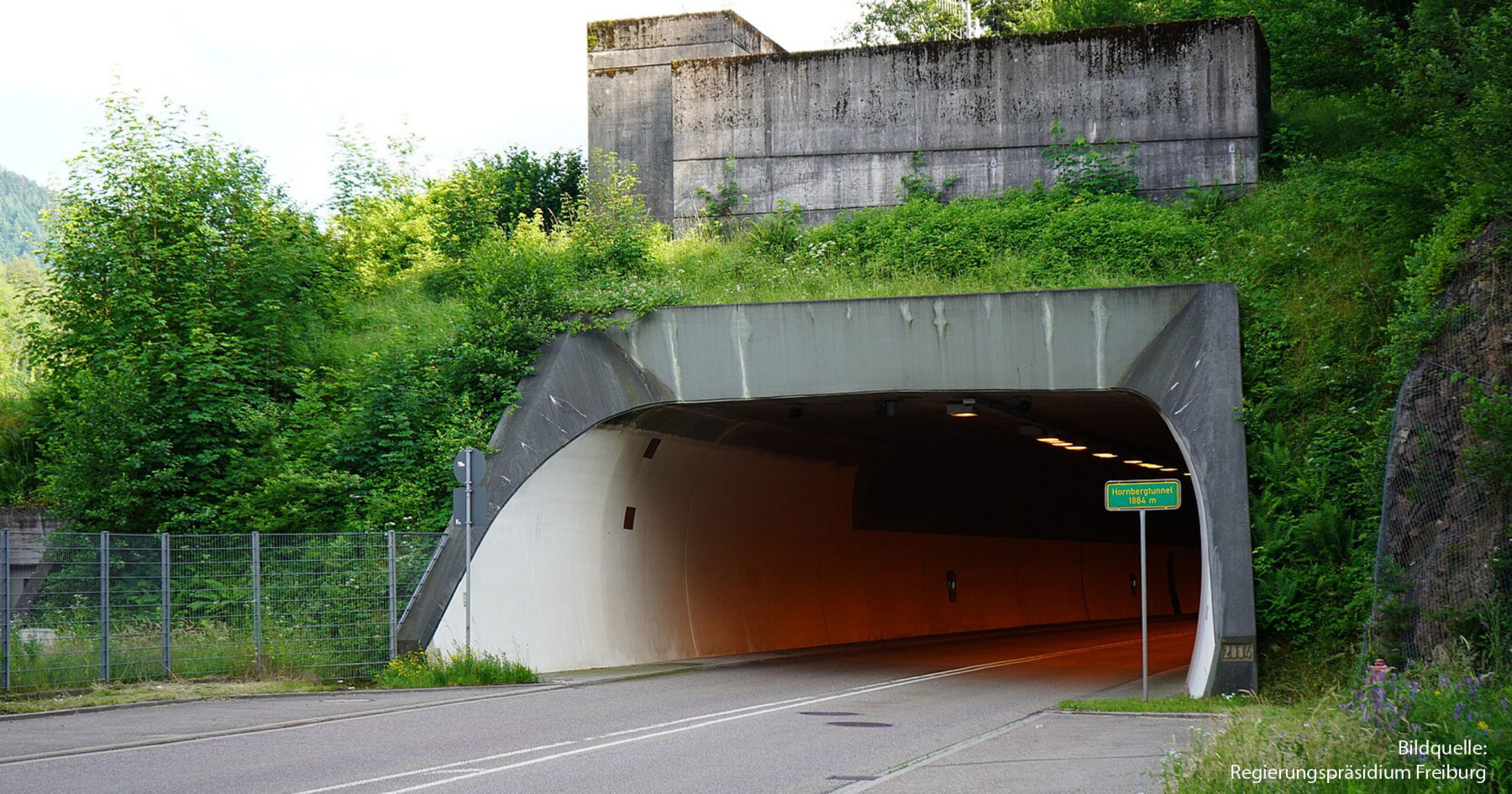 Einfahrt Hornbergtunnel